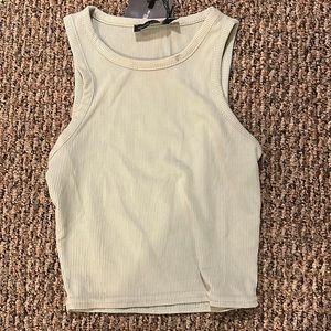 Pastel green, size 4,  pretty little thing, high neck tank
